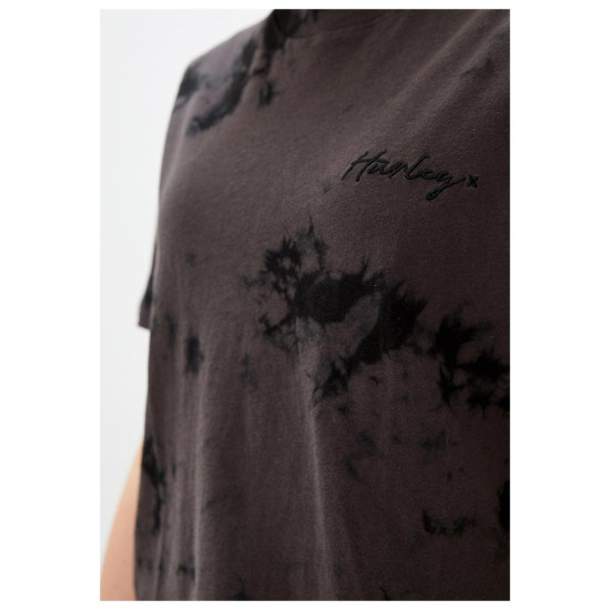 Hurley Γυναικεία κοντομάνικη μπλούζα Mock Neck Cropped Tee